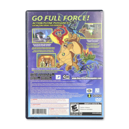 Ben 10 Alien Force for Sony PlayStation 2 - Case back cover - Product gallery.