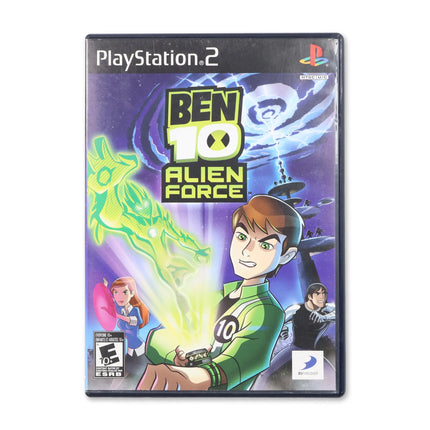 Ben 10 Alien Force for Sony PlayStation 2 - Case front cover - Complete in box or case and game.