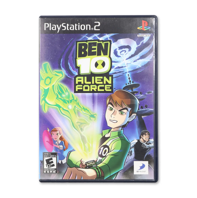 Ben 10 Alien Force for Sony PlayStation 2 - Case front cover - Complete in box or case and game.