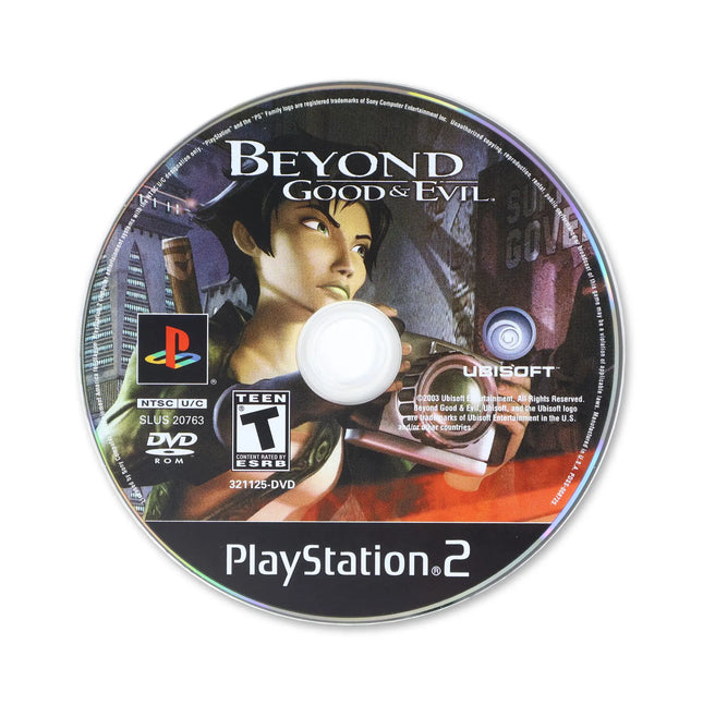 Beyond Good and Evil for Sony PlayStation 2 - Disc front with label - Game only.