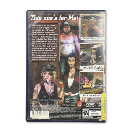Big Mutha Truckers 2 for Sony PlayStation 2 - Case back cover - Product gallery.