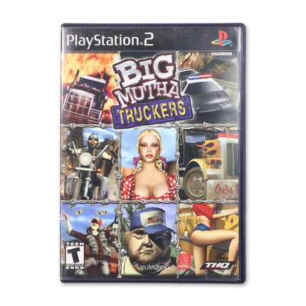 Big Mutha Truckers for Sony PlayStation 2 - Case front cover - Complete in box or case and game.