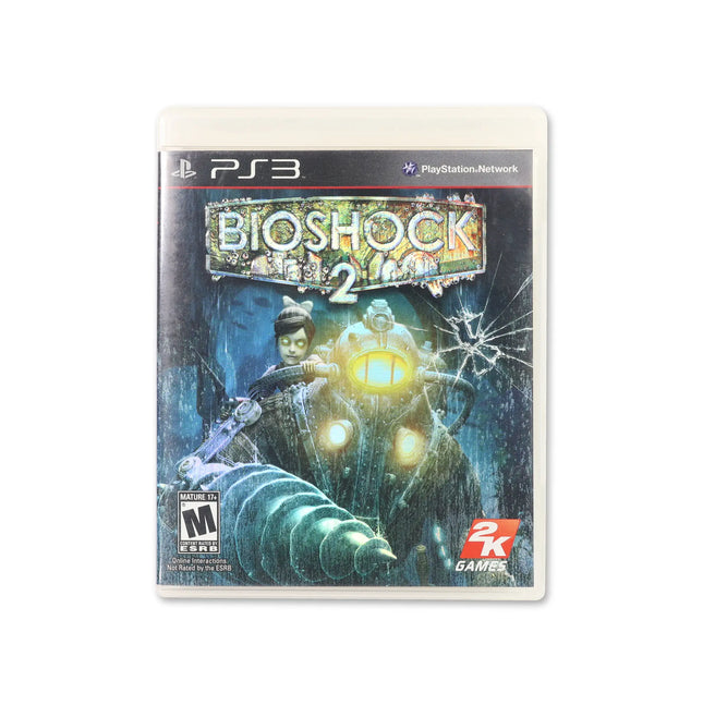 BioShock 2 for PlayStation 3 - Box front - Complete in box or box and game.