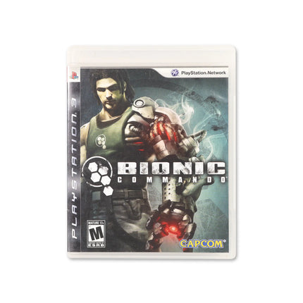 Bionic Commando for PlayStation 3 - Box front - Complete in box or box and game.