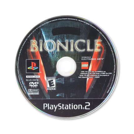 Bionicle for Sony PlayStation 2 - Disc front with label - Game only.