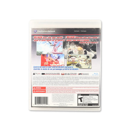 Bleach: Soul Resurreccion for PlayStation 3 - Box back - Product gallery.