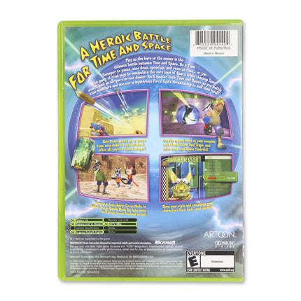 Blinx 2 for Microsoft Xbox - Case back cover - Product gallery.