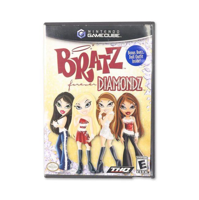 Bratz Forever Diamondz for Nintendo GameCube - Case front cover - Complete in box or case and game.