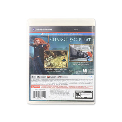 Brave The Video Game for PlayStation 3 - Box back - Product gallery.