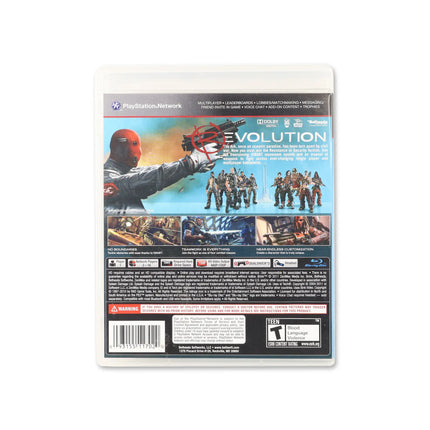 Brink for PlayStation 3 - Box back - Product gallery.