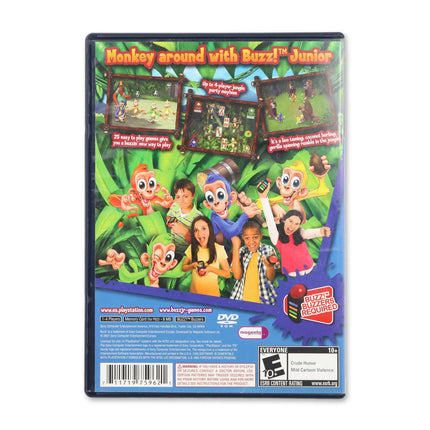 Buzz Junior Jungle Party for Sony PlayStation 2 - Case back cover - Product gallery.
