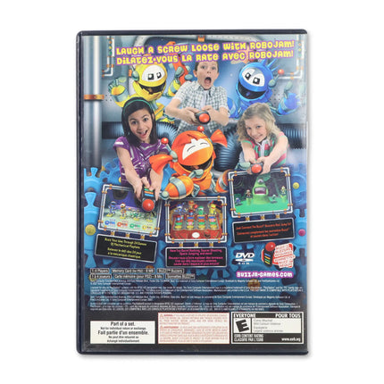 Buzz! Junior: Robo Jam for Sony PlayStation 2 - Case back cover - Product gallery.