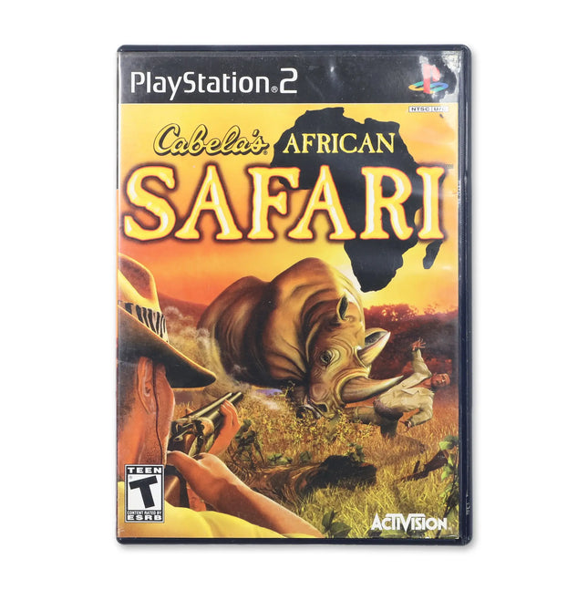 Cabela's African Safari for Sony PlayStation 2 - Case front cover - Complete in box or case and game.