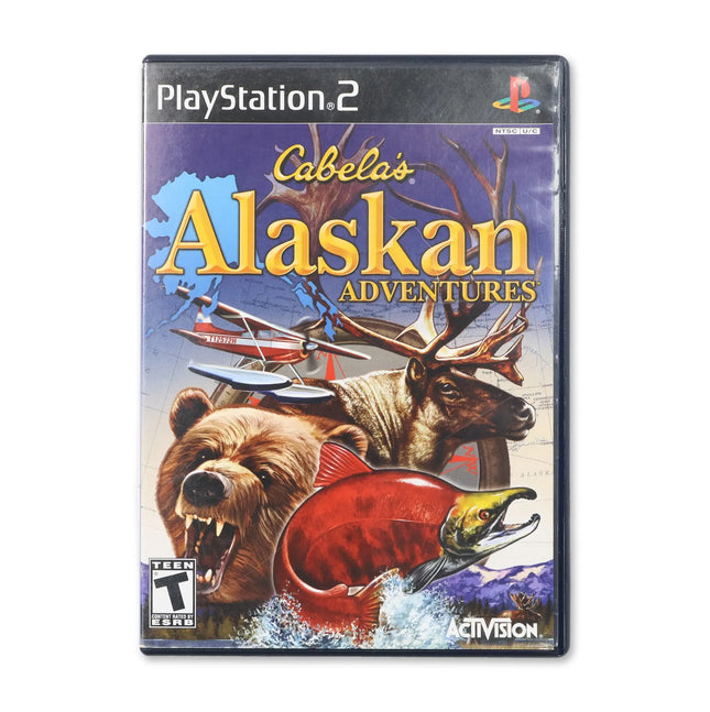 Cabela's Alaskan Adventures for Sony PlayStation 2 - Case front cover - Complete in box or case and game.