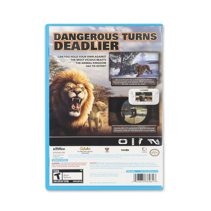 Cabela's Dangerous Hunts 2013 for Wii U - Box back - Product gallery.