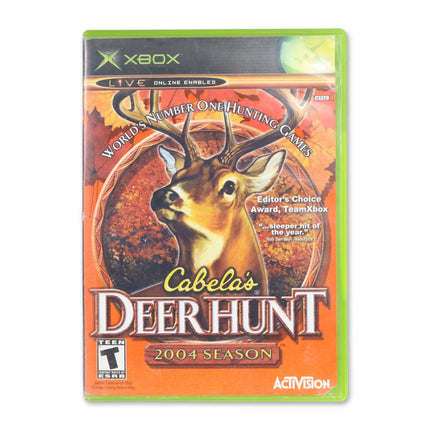 Cabela's Deer Hunt 2004 for Microsoft Xbox - Case front cover - Complete in box or case and game.