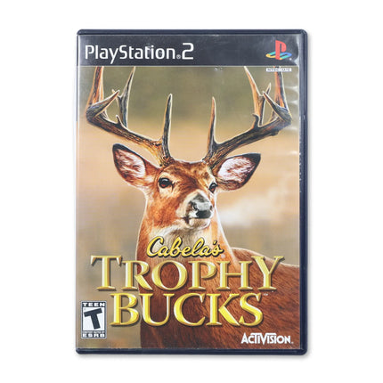 Cabela's Trophy Bucks for Sony PlayStation 2 - Case front cover - Complete in box or case and game.