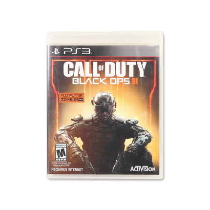 Call of Duty Black Ops III for PlayStation 3 - Box front - Complete in box or box and game.