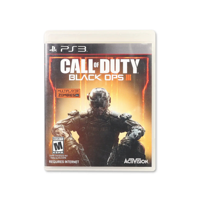 Call of Duty Black Ops III for PlayStation 3 - Box front - Complete in box or box and game.
