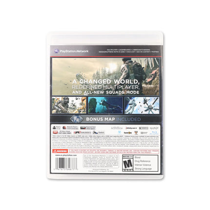 Call of Duty Ghosts for PlayStation 3 - Box back - Product gallery.