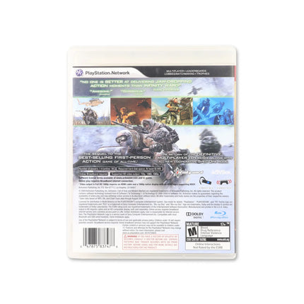 Call of Duty Modern Warfare 2 for PlayStation 3 - Box back - Product gallery.