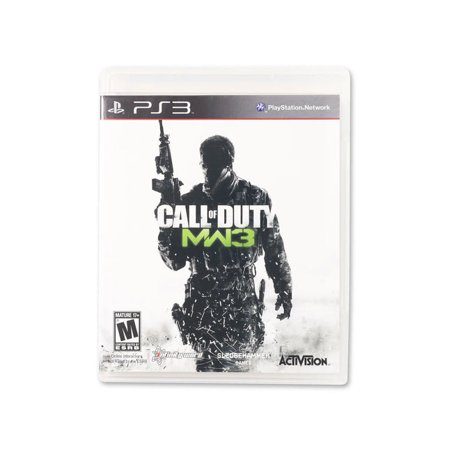 Call of Duty Modern Warfare 3 for PlayStation 3 - Box front - Complete in box or box and game.