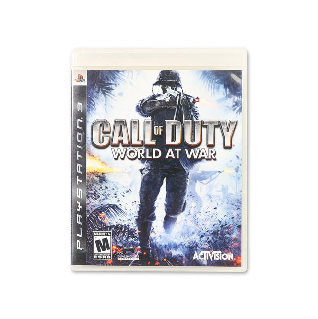 Call of Duty World at War for PlayStation 3 - Box front - Complete in box or box and game.