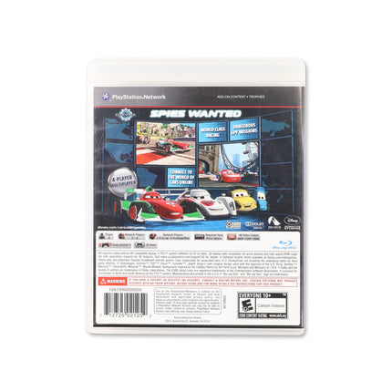 Cars 2 for PlayStation 3 - Box back - Product gallery.