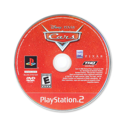 Cars [Greatest Hits] for Sony PlayStation 2 - Disc front with label - Game only.