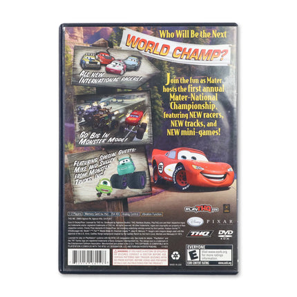 Cars Mater-National Championship for Sony PlayStation 2 - Case back cover - Product gallery.