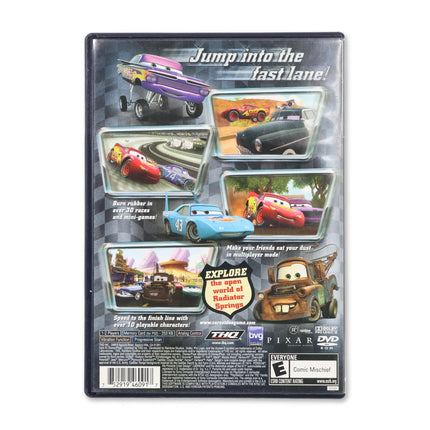 Cars for Sony PlayStation 2 - Case back cover - Product gallery.