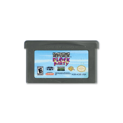 Cartoon Network Block Party for Nintendo Game Boy Advance - Cartridge front with label - Game only.