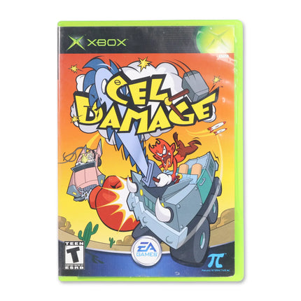 Cel Damage for Microsoft Xbox - Case front cover - Complete in box or case and game.