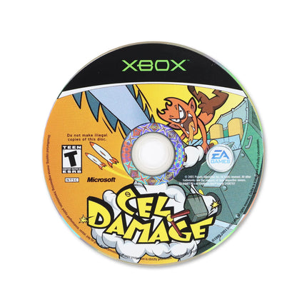 Cel Damage for Microsoft Xbox - Disc front with label - Game only.