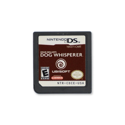 Cesar Millan's Dog Whisperer for Nintendo DS - Cartridge front with label - Game only.