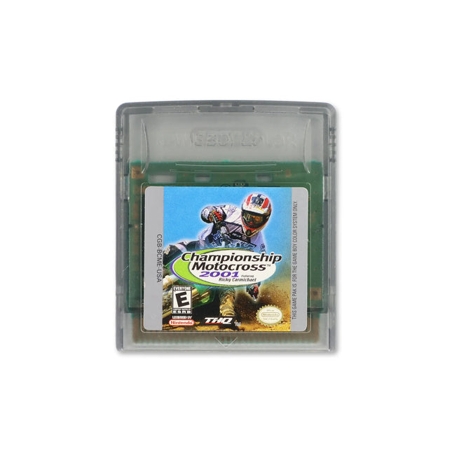 Championship Motocross 2001-GBC-Cartridge-Front