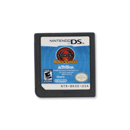 Chaotic: Shadow Warriors for Nintendo DS - Cartridge front with label - Game only.