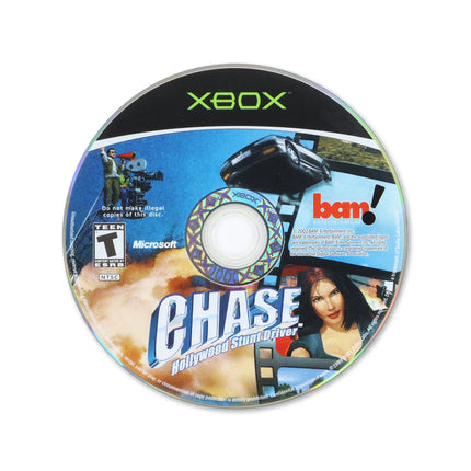 Chase: Hollywood Stunt Driver for Microsoft Xbox - Disc front with label - Game only.