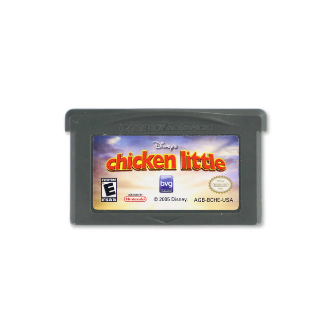 Chicken Little for Nintendo Game Boy Advance - Cartridge front with label - Game only.