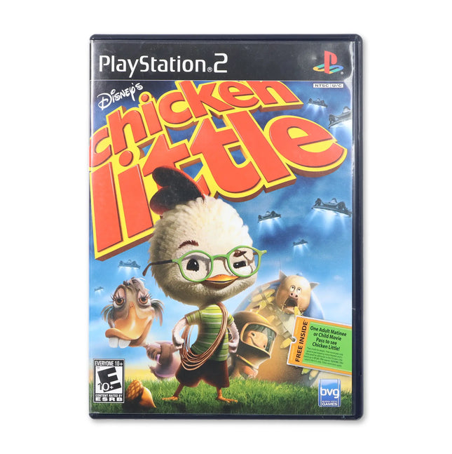 Chicken Little for Sony PlayStation 2 - Case front cover - Complete in box or case and game.