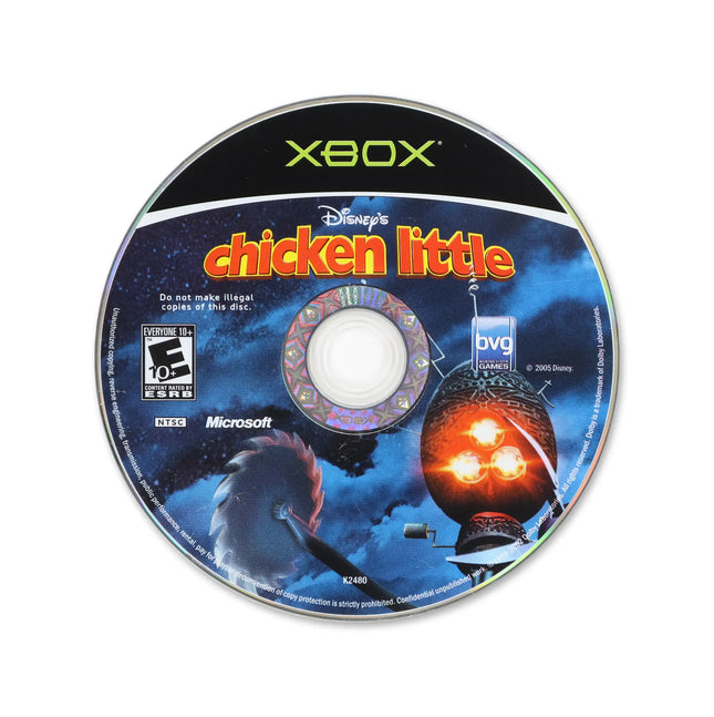 Chicken Little for Microsoft Xbox - Disc front with label - Game only.