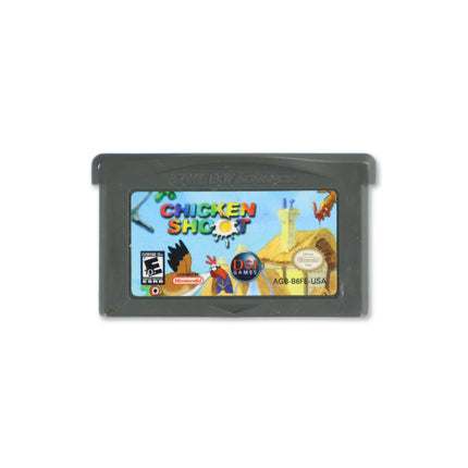 Chicken Shoot for Nintendo Game Boy Advance - Cartridge front with label - Game only.