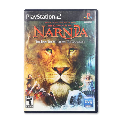 Chronicles of Narnia Lion Witch and the Wardrobe for Sony PlayStation 2 - Case front cover - Complete in box or case and game.