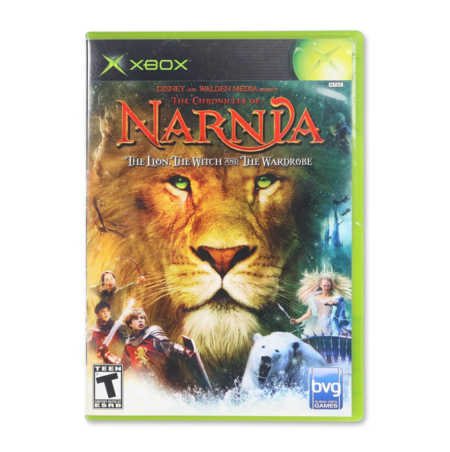 Chronicles of Narnia Lion Witch and the Wardrobe for Microsoft Xbox - Case front cover - Complete in box or case and game.