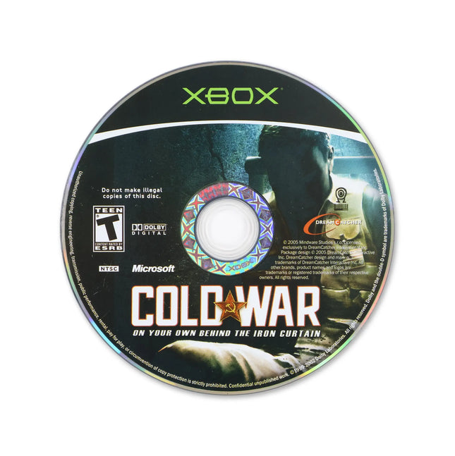Cold War for Microsoft Xbox - Disc front with label - Game only.