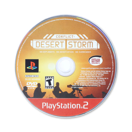 Conflict Desert Storm [Greatest Hits] for Sony PlayStation 2 - Disc front with label - Game only.