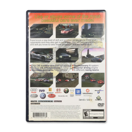 Corvette Evolution GT for Sony PlayStation 2 - Case back cover - Product gallery.