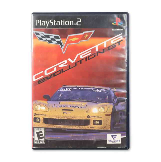 Corvette Evolution GT for Sony PlayStation 2 - Case front cover - Complete in box or case and game.