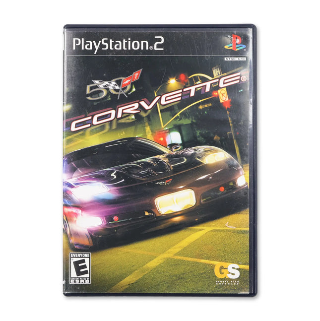 Corvette for Sony PlayStation 2 - Case front cover - Complete in box or case and game.