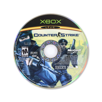 Counter Strike for Microsoft Xbox - Disc front with label - Game only.